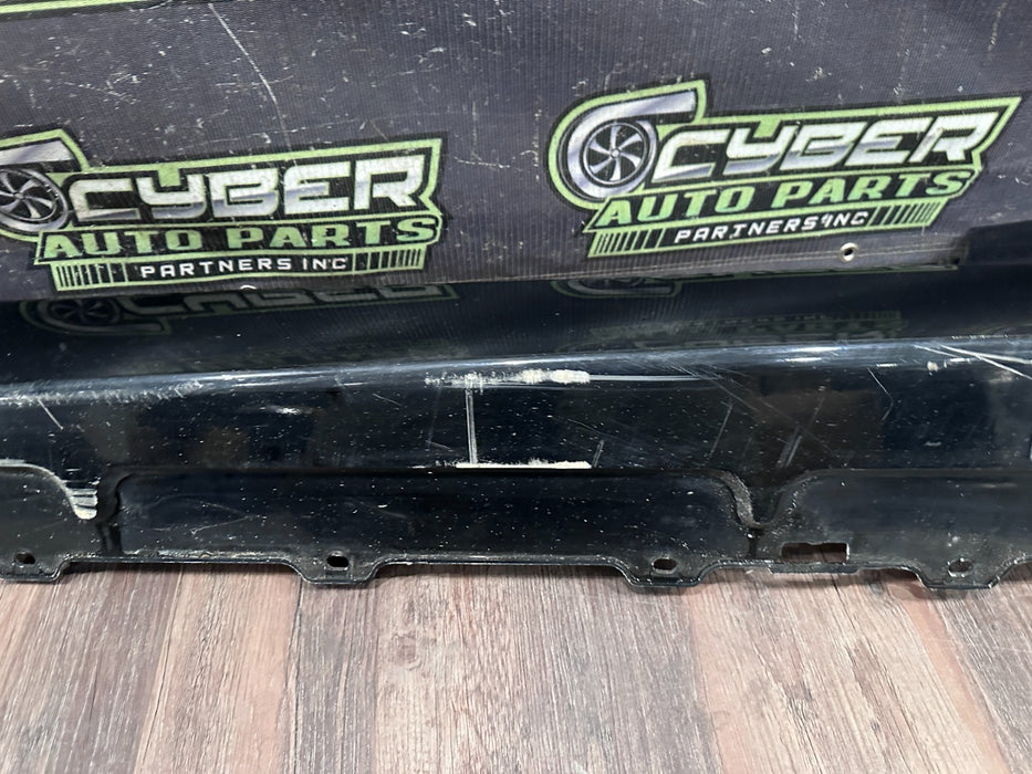 2015 JAGUAR F TYPE DRIVER LEFT SIDE SKIRT MOULDING BLACK OEM