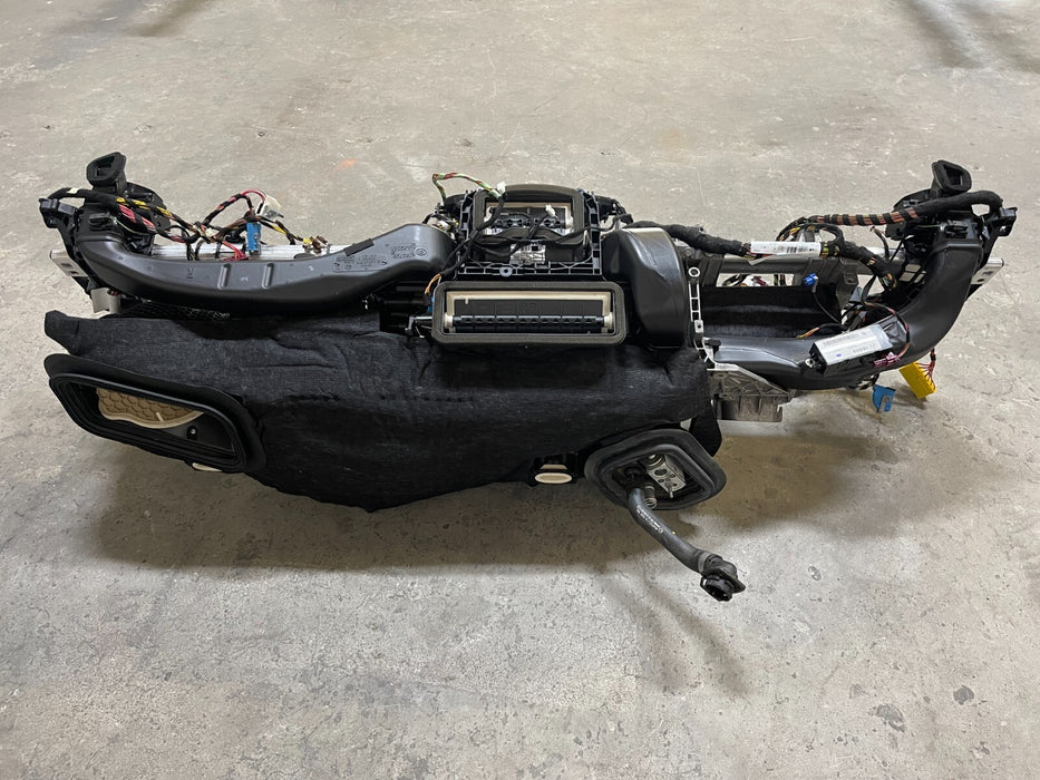 2017 MERCEDES-BENZ C63 AMG C205 COUPE DASHBOARD FRAME W/ WIRING HARNESSES OEM