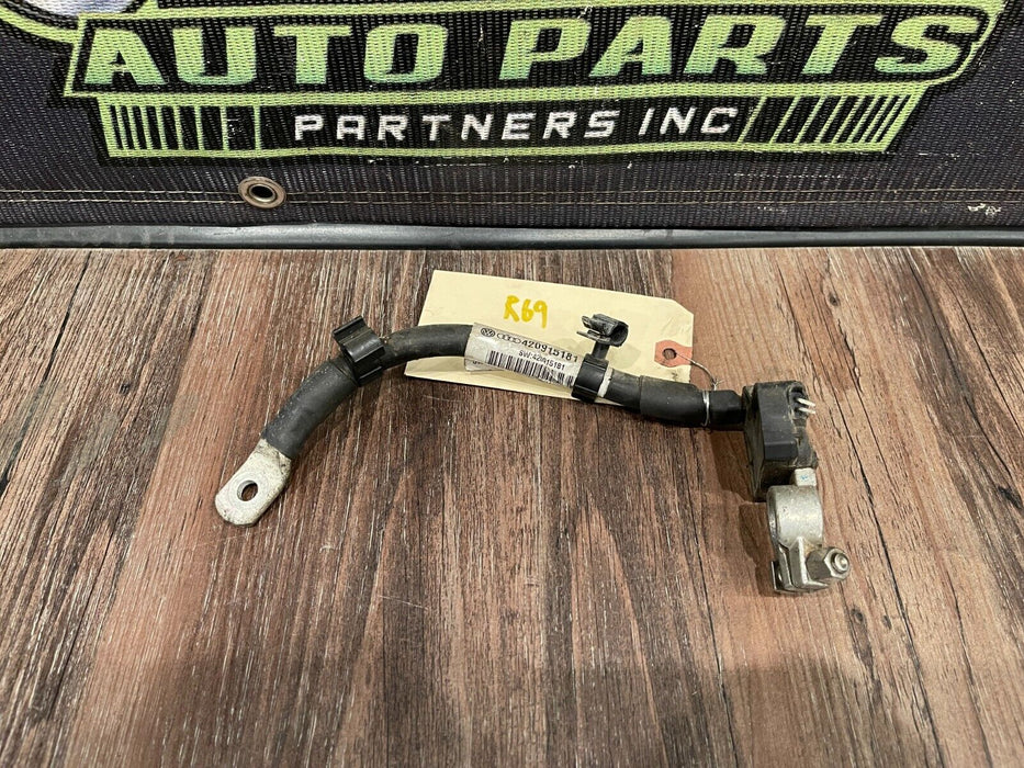 2012 AUDI R8 NEGATIVE BATTERY TERMINAL CABLE END LINK OEM 420915181 420.915.181