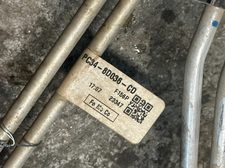 2023-2024 FORD F350  TRANSMISSION OIL COOLER LINE OEM PC34 8D036 CD