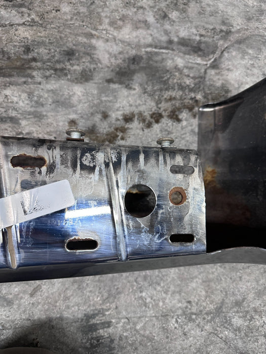 2017-2019 FORD F250 F350 REAR RIGHT CHROME BUMPER CORNER OEM *FLAWS/DENT #9*