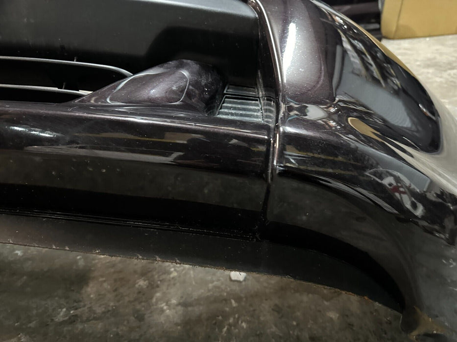 2010 NISSAN 370Z FRONT BUMPER COVER BLACK CHERRY *NAG OEM ~MINOR WEAR/SCRATCHES~