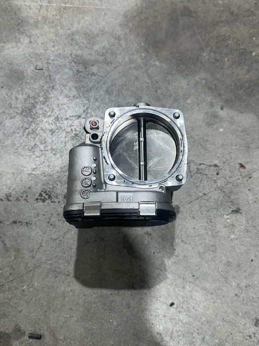 2014 PORSCHE 911 TURBO S THROTTLE VALVE BODY ASSEMBLY OEM 997.605.115.01