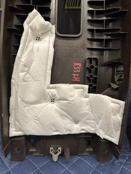 2017-2019 FORD F250 F350 F450 BROWN LEFT RIGHT UPPER B PILLAR OEM ~SCRATCHES~