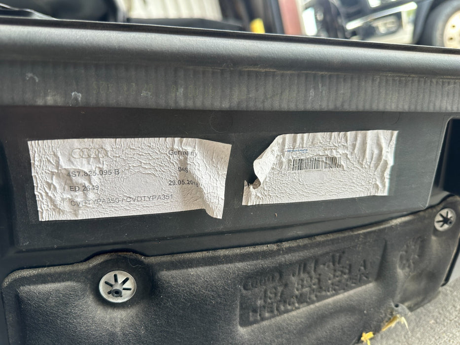 2017 2018 AUDI R8 CONVERTIBLE SPYDER SOFT TOP ROOF ASSEMBLY BLACK