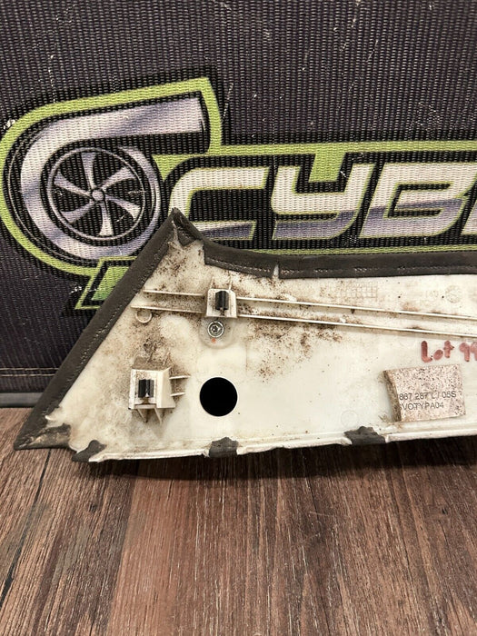 2021 AUDI R8 REAR PASSENGER RIGHT ALCANTARA C PILLAR TRIM OEM *WEAR/READ*