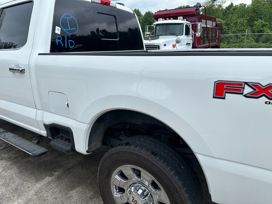 2023 2024 FORD F250 F350 SHORT BED STAR WHITE 6' 9" *DAMAGE* BED ONLY