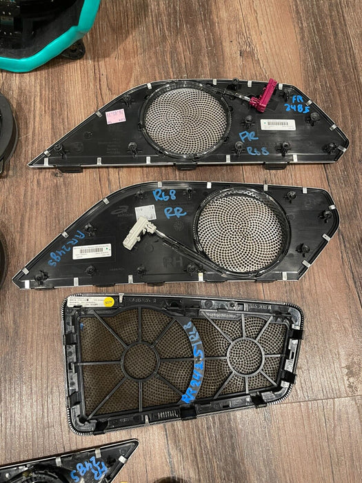 2020 BMW M8 COMP F92 B&W BOWERS & WILKINS SPEAKER SET OEM