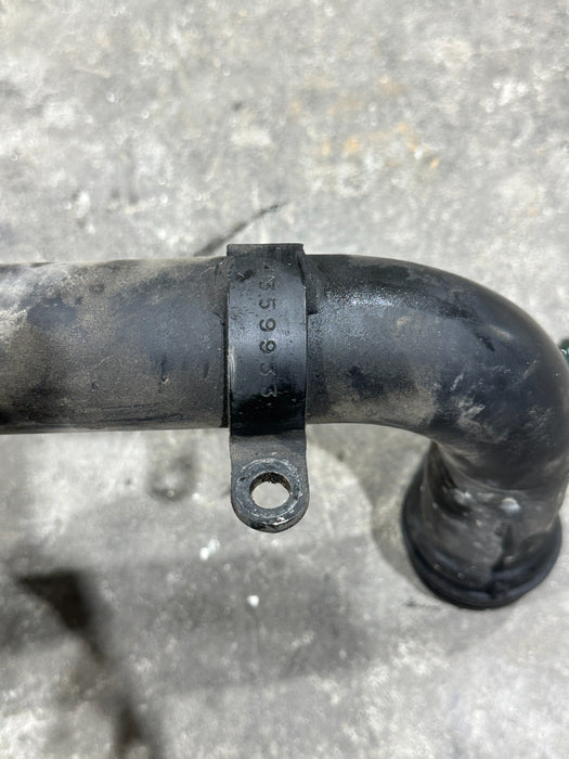 2017 NISSAN TITAN XD RESERVE DIESEL LOWER RADIATOR COOLANT HOSE LINE OEM 4359933