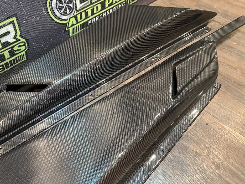 2015-2019 LAMBORGHINI HURACAN LP610-4 LP580-2 CARBON FIBER ENGINE AIR VENTS