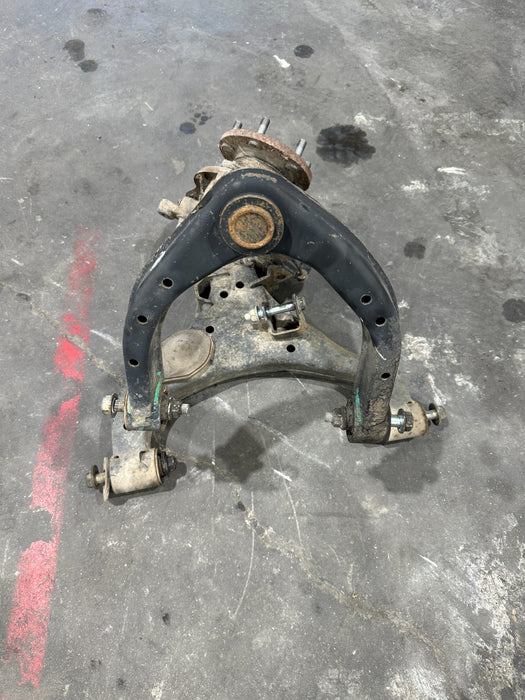 2017 NISSAN TITAN XD FRONT LEFT SUSPENSION KNUCKLE ASSEMBLY OEM