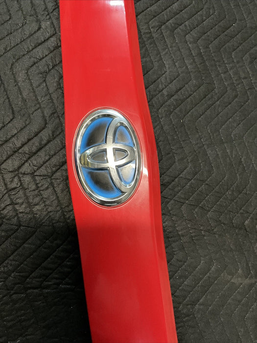 2014 TOYOTA PRIUS REAR TAILGATE PANEL TRIM W/TRUNK BUTTON OEM