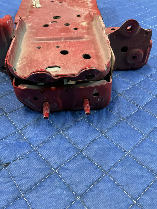 2009-2020 NISSAN 370Z FRONT LEFT DRIVER RED FRAME RAIL END APRON CUT OEM