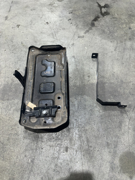 2014 PORSCHE 911 TURBO S BATTERY MOUNT TRAY W BRACKET & MODULES OEM