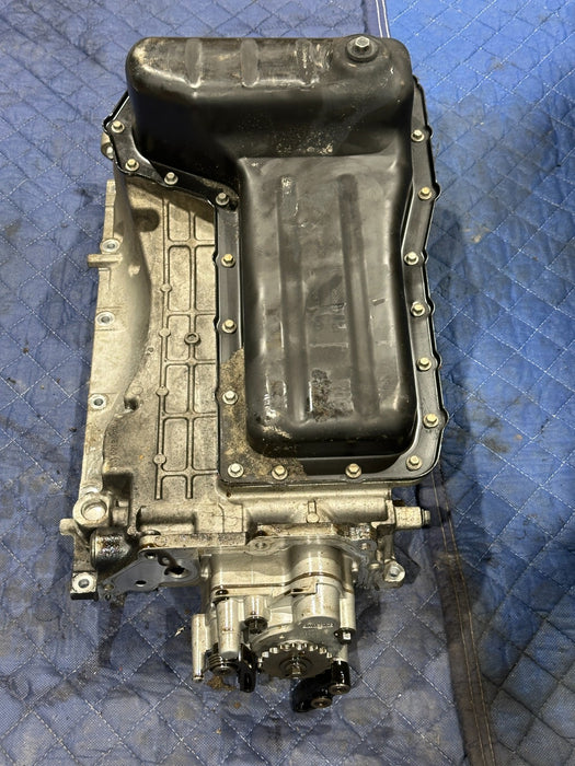 2017 NISSAN TITAN XD CUMMINS 5.0L UPPER OIL PAN OEM 4390663