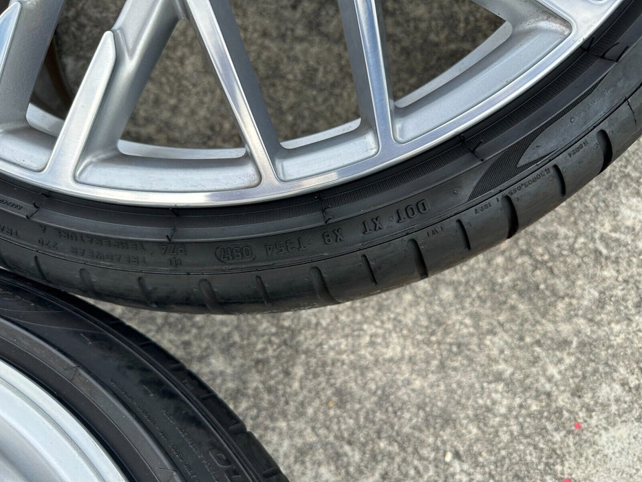 2017 2018 AUDI R8 OEM RIMS 20X11 20X8.5 WHEELS PIRELLI P ZERO TIRES 4S0601025S