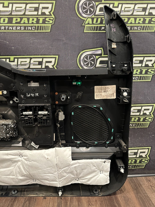 2017-2019 FORD 350 F450 PLATINUM FRONT PASSENGER RIGHT DOOR PANEL OEM *WEAR 5-9*