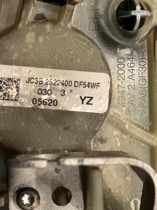 2017-2019 FORD F250 F350 REAR RIGHT DOOR HANDLE TRI COAT (UG) OEM *BURN DAMAGE*