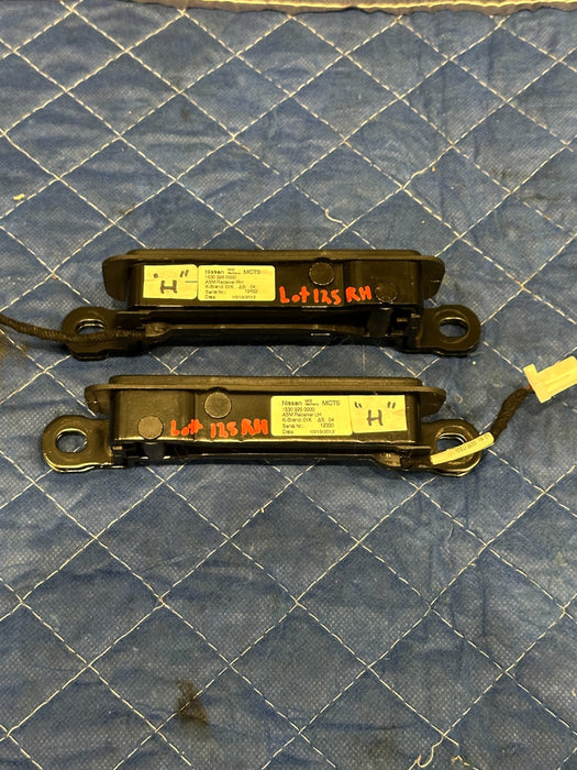 2013 NISSAN 370Z CONVERTIBLE TOP LEFT RIGHT LATCHES OEM