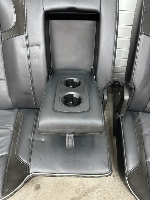 2024 DODGE RAM 3500 LARAMIE REAR LEATHER BLACK SEATS OEM *DENTS 4,5,9*