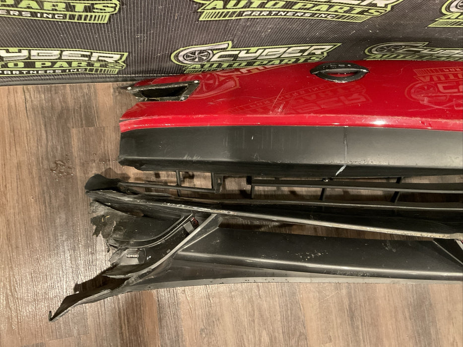 2017 NISSAN 370Z NISMO FRONT BUMPER COVER OEM *DAMAGED*.