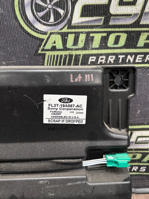 2017-2019 FORD F250 F350 F450 SONY SUBWOOFER & AMPLIFIER AMP OEM