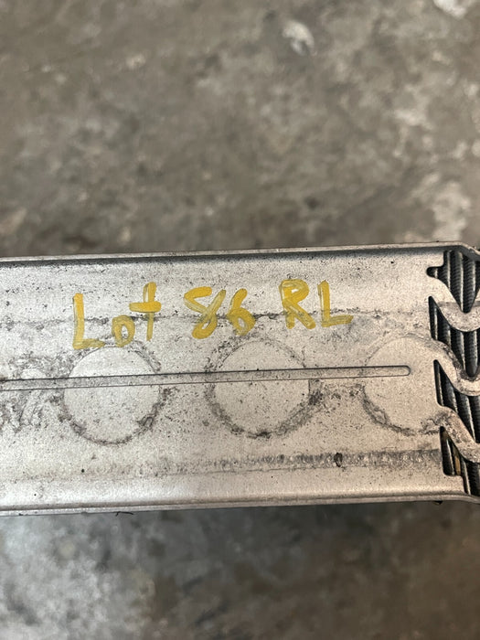 2017-18 AUDI R8 PLUS REAR DRIVER LEFT RADIATOR OEM 4S0 121 212 A