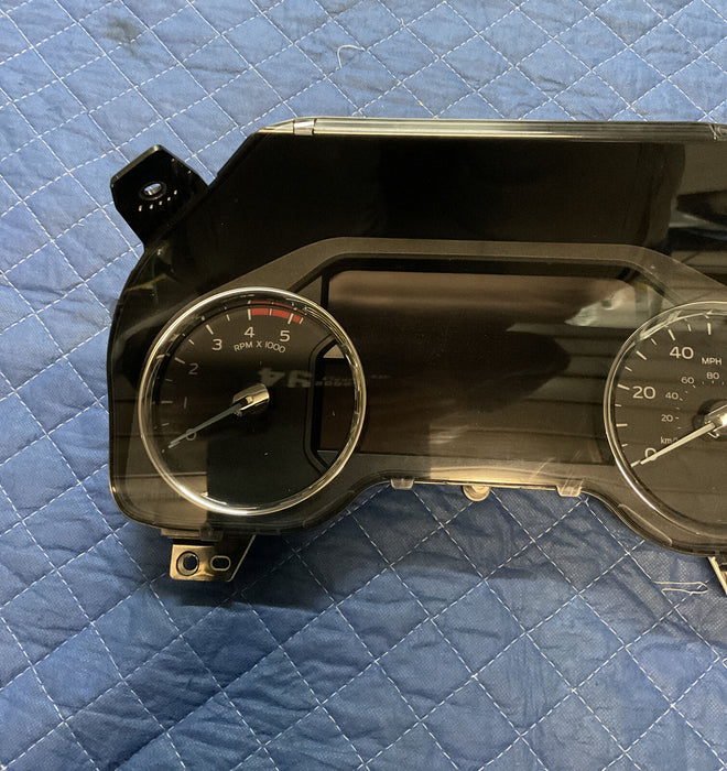 2019 FORD F350 PLATINUM DIESEL 8" GAUGE CLUSTER SPEEDOMETER KC3T-10849-PB OEM