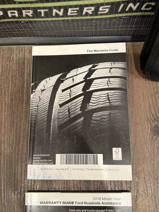 2018 FORD F250 SUPERDUTY OWNER MANUAL OEM