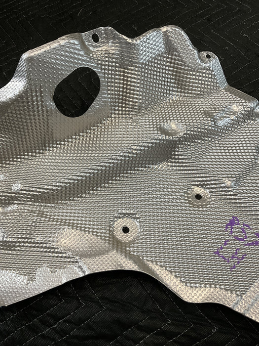 2017 MERCEDES C63 AMG OEM LEFT DRIVER HEAT SHIELD 205 682 11 71 A2056821171