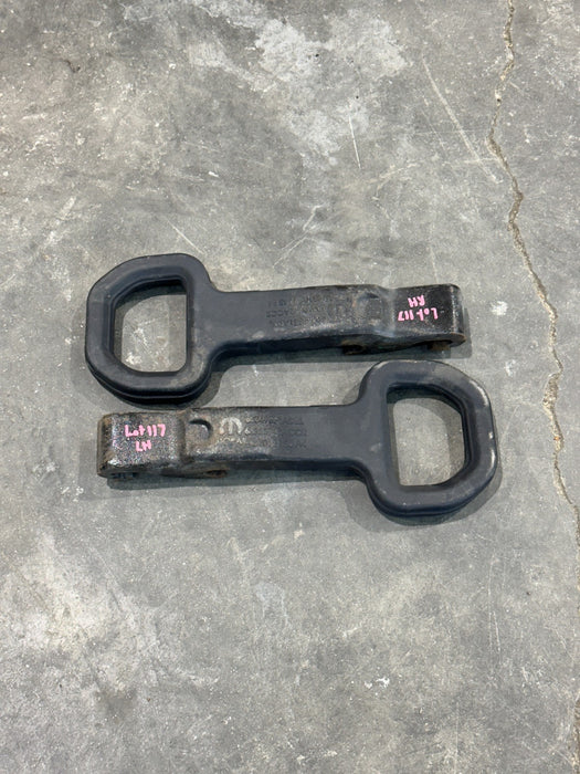2021 RAM 2500 LARAMIE LEFT RIGHT TOW HOOKS OEM 68349551AD