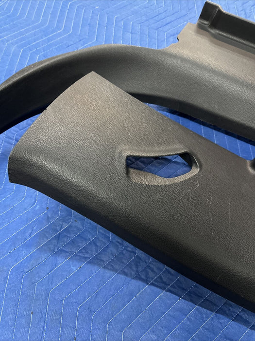 2019 FORD F250 PLATINUM REAR LEFT RIGHT PAIR C-PILLAR TRIM PANEL OEM ~SCRATCHES~