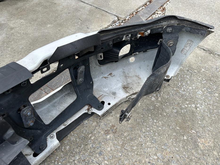 2023-2024 FORD F250 FRONT BUMPER STAR WHITE (AZ) OEM *SEE PICS 3-13/READ DESC*