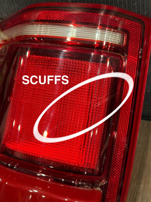 2019 FORD F150 RAPTOR DRIVER LEFT LED TAIL LIGHT OEM *MINOR SCUFFS #5*