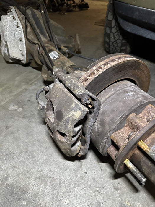 2012 RAM 3500 DUALLY DRW REAR AXLE ASSEMBLY 4X4 4.10 RATIO - LOW MILES 32,556