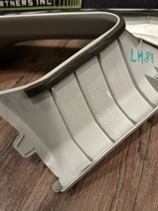 2014 TOYOTA PRIUS V FRONT DRIVER LEFT GRAY A PILLAR TRIM PANEL OEM 62212-47120