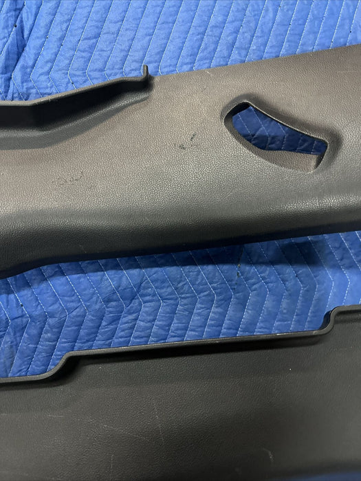 2019 FORD F250 PLATINUM REAR LEFT RIGHT PAIR C-PILLAR TRIM PANEL OEM ~SCRATCHES~