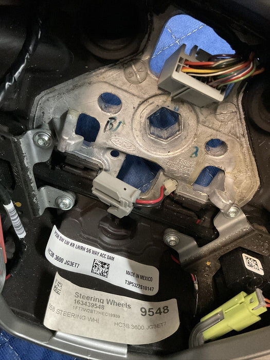 2017~2019 FORD F250 F350 F450 KING RANCH STEERING WHEEL W/ ADAPTIVE CRUISE~READ~