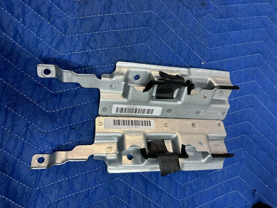 2011 BMW 550i F10 5 SERIES RIGHT & LEFT REINFORCED BRACKET 7207166 7207165