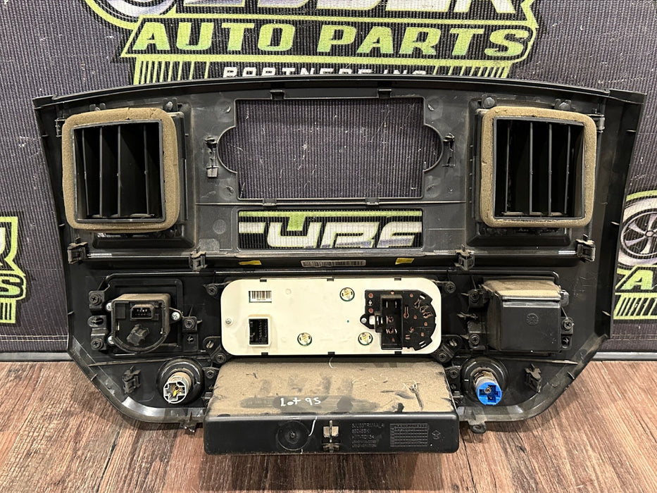 2006-2008 DODGE RAM 3500 DASH DASHBOARD HVAC CLIMATE CONTROL BEZEL OEM