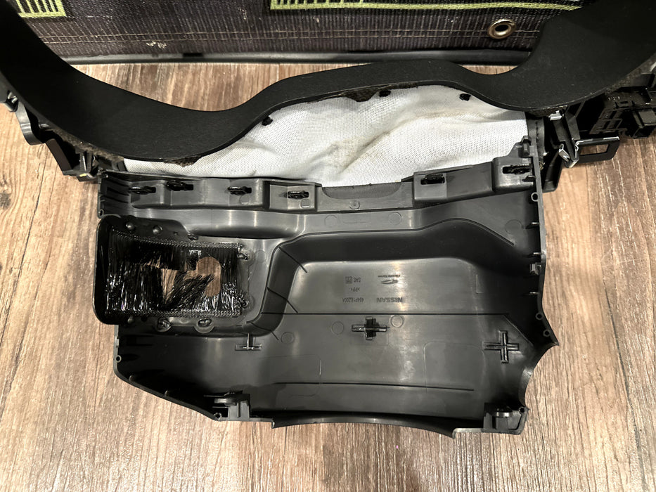 2016-19 NISSAN TITAN & TITAN XD INSTRUMENT CLUSTER BEZEL TRIM W LIGHT SWITCH OEM