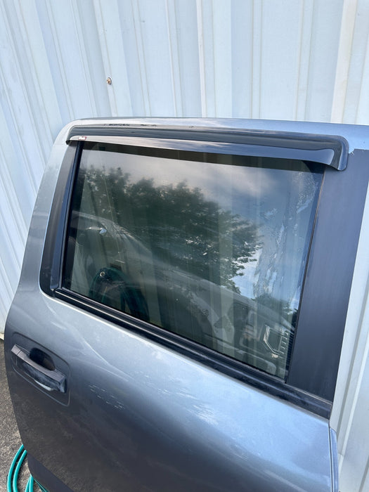 2016 Nissan Titan XD Crew Cab REAR RIGHT RH DOOR SHELL GUN METALLIC (KAD) OEM