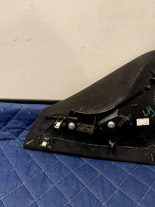 2017 NISSAN 370Z NISMO RED STITCHED ALCANTARA CENTER CONSOLE KNEE PAD PANELS OEM