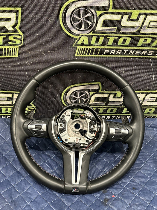 2020 BMW M4 F82 STEERING WHEEL CARBON FIBER PADDLE SHIFTER OEM