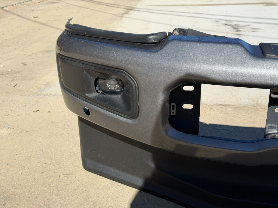 2023 2024 2025 2026 FORD F250 F350 CARBONIZED GREY FRONT BUMPER ASSEMBLY OEM