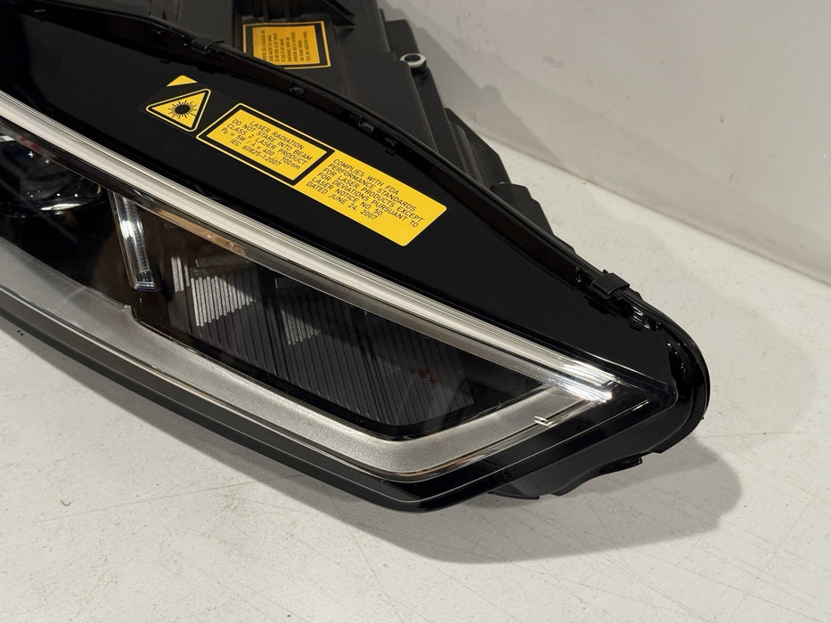 2017 2018 AUDI R8 LED LASER LEFT RIGHT HEADLIGHT PAIR OEM *MINT*