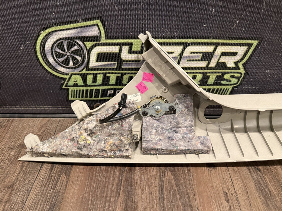 2017 NISSAN TITAN XD RESERVE DRIVER LEFT A PILLAR TRIM W SPEAKER OEM