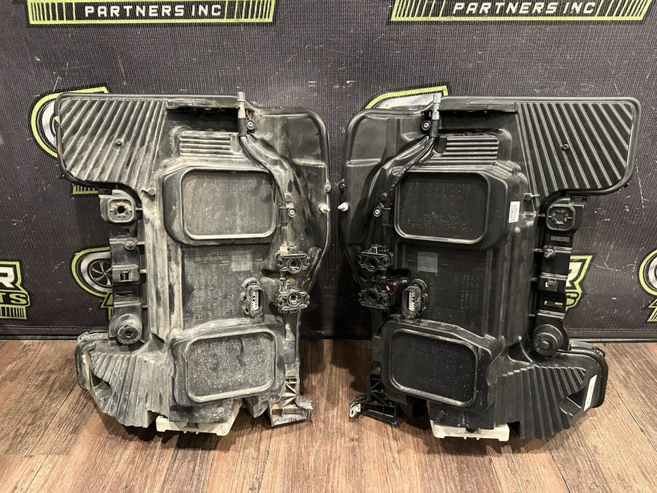 2017-2019 FORD F250 F350 F450 LEFT RIGHT LED HEADLIGHT PAIR OEM