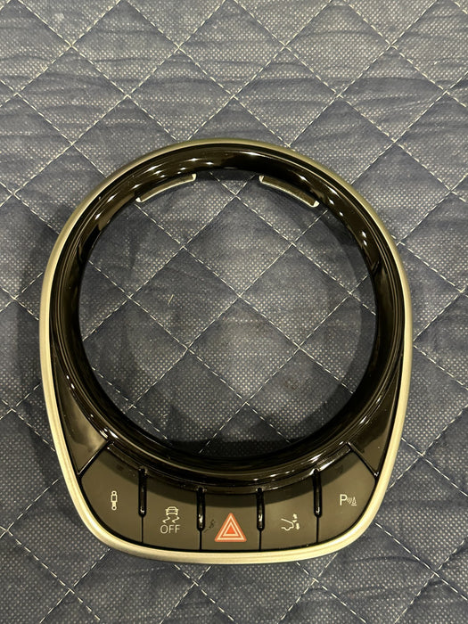 2014 AUDI R8 SHIFTER SURROUND TRIM BEZEL OEM 420 863 278