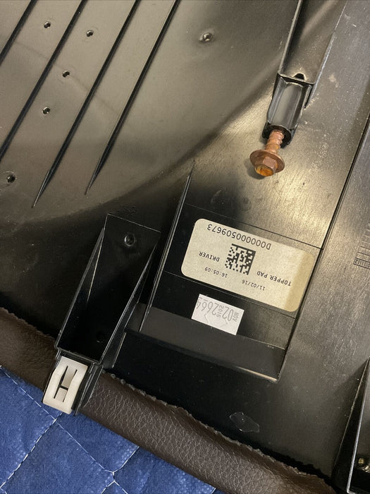 2017-2019 FORD F250 F350 KING RANCH LEFT DASH TOPPER PAD COVER HC3B-40A600-B